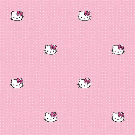 hello kitty background pink